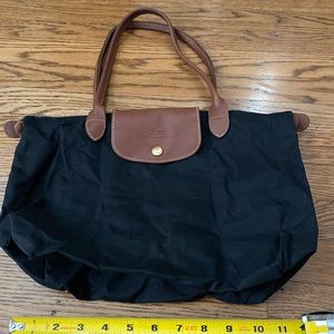 Longchamp- Small Le Pliage Nylon Shoulder Tote
